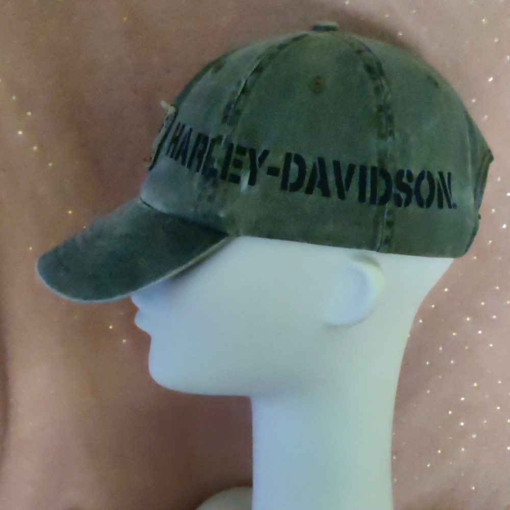 Harley Davidson jean baceball cap/hat adjustable
